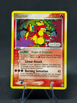 Magmar 21/92 Reverse Holo Stamped - Legend Maker - LP - Pokemon - Image 1