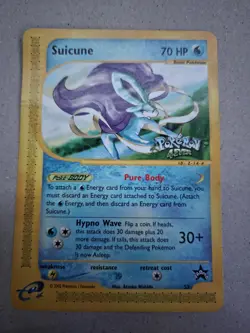 Pokemon TCG Suicune Promo Wizards Black Star Promos, 1st Edition - Image 1