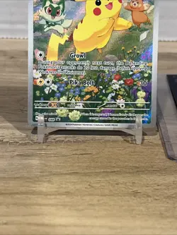 Pokemon TCG Pikachu SVP088 Black Star Promo Paldea Adventure Chest - Image 4