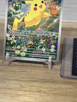 Pokemon TCG Pikachu SVP088 Black Star Promo Paldea Adventure Chest - Image 5