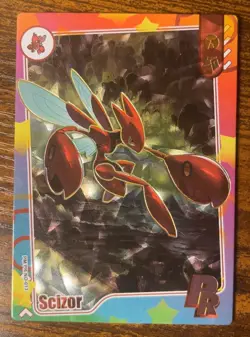 ?? New! Scizor PM-PR No. 013 PR Ice ?? Eif Origin 4.0 Non-TCG Pokemon ?? - Image 1