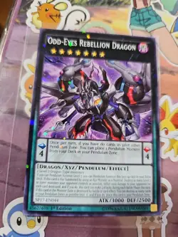 Yugioh Odd-Eyes Rebellion Dragon SP17-EN044 - Starfoil Rare 1st Edition NM - Image 1