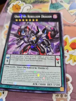 Yugioh Odd-Eyes Rebellion Dragon SP17-EN044 - Starfoil Rare 1st Edition NM - Image 2