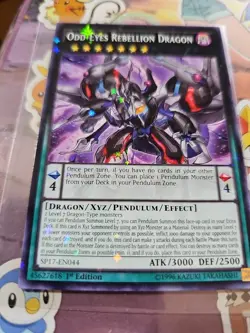 Yugioh Odd-Eyes Rebellion Dragon SP17-EN044 - Starfoil Rare 1st Edition NM - Image 3