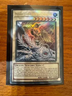 Michael, the Arch-Lightsworn SDLI-EN03 Unlimited NM Yugioh - Image 1
