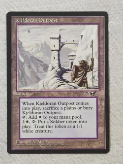NM Kjeldoran Outpost Alliances Mtg Magic the Gathering - Image 1