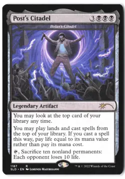 Post's Citadel - Bolas's Citadel (Post Malone) #1187 SLD MTG NM - Image 1