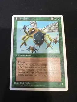 KILLER BEES 1995 Magic the Gathering 4th Edition MTG Mint Never Played - Image 1