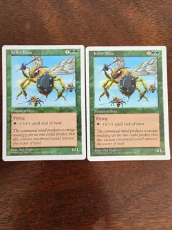 1x MTG Killer Bees ?NM/Mint Vintage RARE? ?5th Fifth Edition? 1997 Magic 2 Avail - Image 1