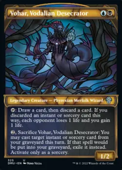 Vohar, Vodalian Desecrator (Showcase) [Dominaria United] Magic MTG - Image 1