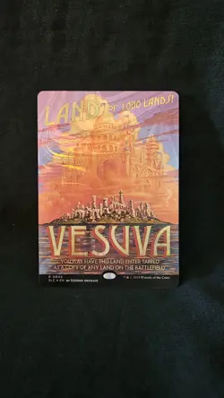 Vesuva MTG An Encyclopedia Of Magic Halo Foil - Image 1