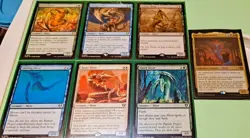7 Magic The Gathering Card Lot Of Sliver Gravemother Cards TCG CCG Must Have - Image 1