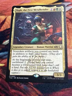 Toph, The First Airbender R 0247 Mtg Avatar The Last Airbender The Gathering - Image 2