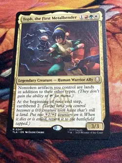 Toph, The First Airbender R 0247 Mtg Avatar The Last Airbender The Gathering - Image 4