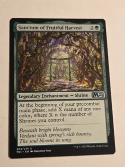 Sanctum of Fruitful Harvest X1 M21 MTG Core 2021 - Image 1