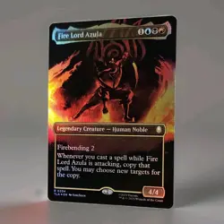 Magic The Gathering - Fire Lord Azula #334 Avatar: The Last Airbender Foil - Image 2