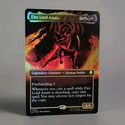 Magic The Gathering - Fire Lord Azula #334 Avatar: The Last Airbender Foil - Image 3