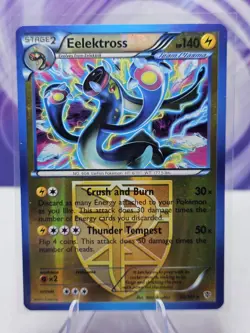 Pokemon 2013 LP Eelektross 33/101 Plasma Blast REVERSE Card - Image 1