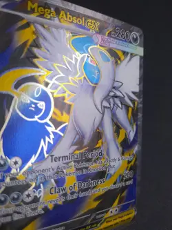 Pokemon TCG MISALIGNED TEXTURE ERROR Mega Absol EX 161 /134 - Image 2