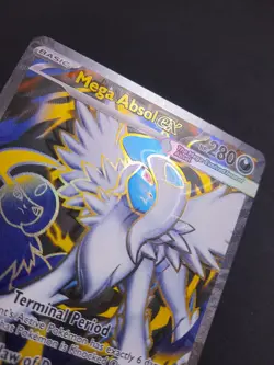 Pokemon TCG MISALIGNED TEXTURE ERROR Mega Absol EX 161 /134 - Image 4
