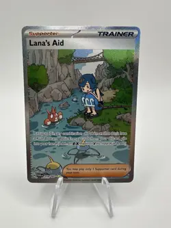 Lana's Aid 219/167 SIR Twilight Masquerade Alternate Art Trainer Pokemon TCG NM - Image 1