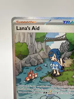 Lana's Aid 219/167 SIR Twilight Masquerade Alternate Art Trainer Pokemon TCG NM - Image 2