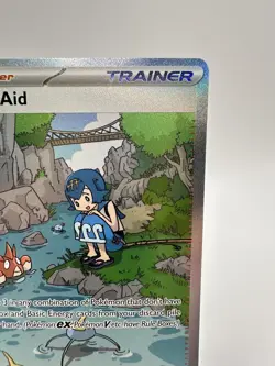 Lana's Aid 219/167 SIR Twilight Masquerade Alternate Art Trainer Pokemon TCG NM - Image 3