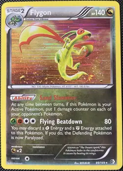 Flygon 99/149 Boundaries Crossed Holo - Pokemon Card - Image 1