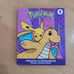 2025 Pokemon McDonalds Promo Booster Pack And Sticker Sheet SEALED - Image 1