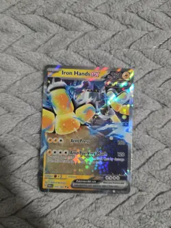 Iron Hands ex #70/182 - Paradox Rift Pokemon TCG Double Rare Near Mint - Image 1