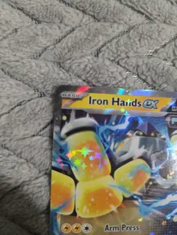 Iron Hands ex #70/182 - Paradox Rift Pokemon TCG Double Rare Near Mint - Image 2