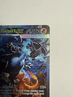 M/NM Mega Charizard X ex 125/094 Phantasmal Flames Pokemon card English TCG NEW - Image 5