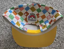 Pokemon Worlds Championships 2025 Anaheim Pikachu Snapback Flat Brim Hat, New - Image 3