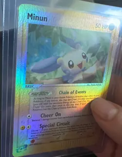 Pokemon TCG - Minun - Dragon (DR) - 7/97 - reverse holo - NM - Image 3