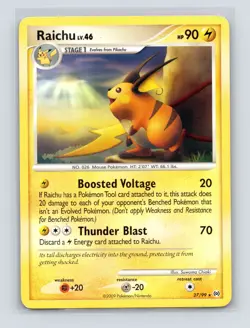 Pokemon TCG Raichu 27/99 Arceus Normal LP - Image 1