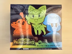 Pokemon Center Exclusive Paldea Evolved Elite Trainer Box (ETB) SEALED - Image 2
