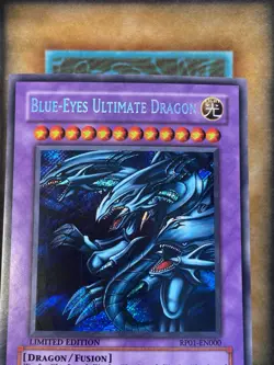 Yugioh Blue-Eyes Ultimate Dragon RP01-EN000 Secret Rare ORIGINAL PRINT! NM - Image 2