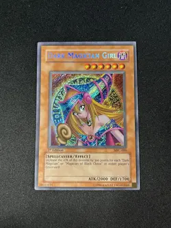 Yugioh Dark Magician Girl MFC-000 Secret Rare 1ST EDITION - Image 1