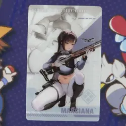 Marciana (Normal Rare) | Gun Girl Metal Card Collection: Nikke Vol.2 - Image 1