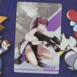 Dolla: Dark Rose (Normal Rare) | Gun Girl Metal Card Collection: Nikke Vol.1 - Image 1