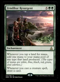 MTG Zendikar Resurgent LP Light Play Oath of the Gatewatch [3989] - Image 1