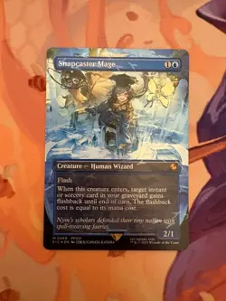 Snapcaster Mage (Borderless) Chocobo Track Foil - Final Fantasy MTG FIC 0469 NM - Image 2