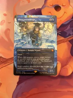Snapcaster Mage (Borderless) Chocobo Track Foil - Final Fantasy MTG FIC 0469 NM - Image 3