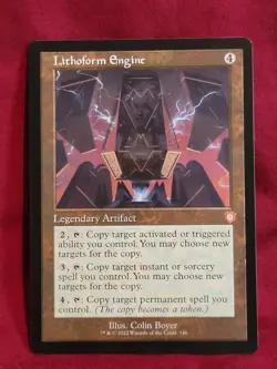 MTG Lithoform Engine, NM-Mint, English Commander: The Brothers' War - Image 3
