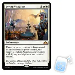 DIVINE VISITATION Guilds Of Ravnica GRN Magic MTG MINT CARD - Image 1