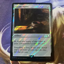 MTG / Arcane Signet - Fallout - Surge Foil / Nm - Image 1