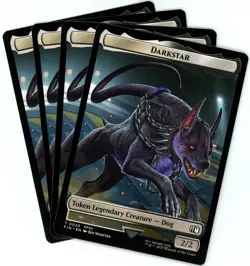 x4 Angelo / Darkstar Double-Sided Token - Final Fantasy - MTG - NM/M - Image 2