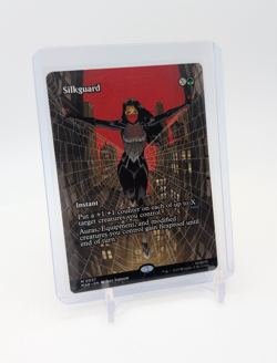MTG - Silkguard - Borderless Mythic #37 - Marvel Universe Eternal NM - Image 1