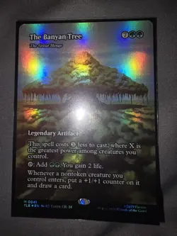 The Banyan Tree - The Great Henge (Borderless Foil) Avatar: The Last Airbender - Image 1