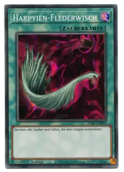 Yu-GI-OH Harpyien Flederwisch Super Rare EGS1-DE022 - Image 1